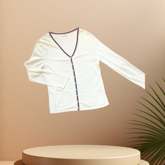 Laurel White Cardigan - Picture 1 of 6